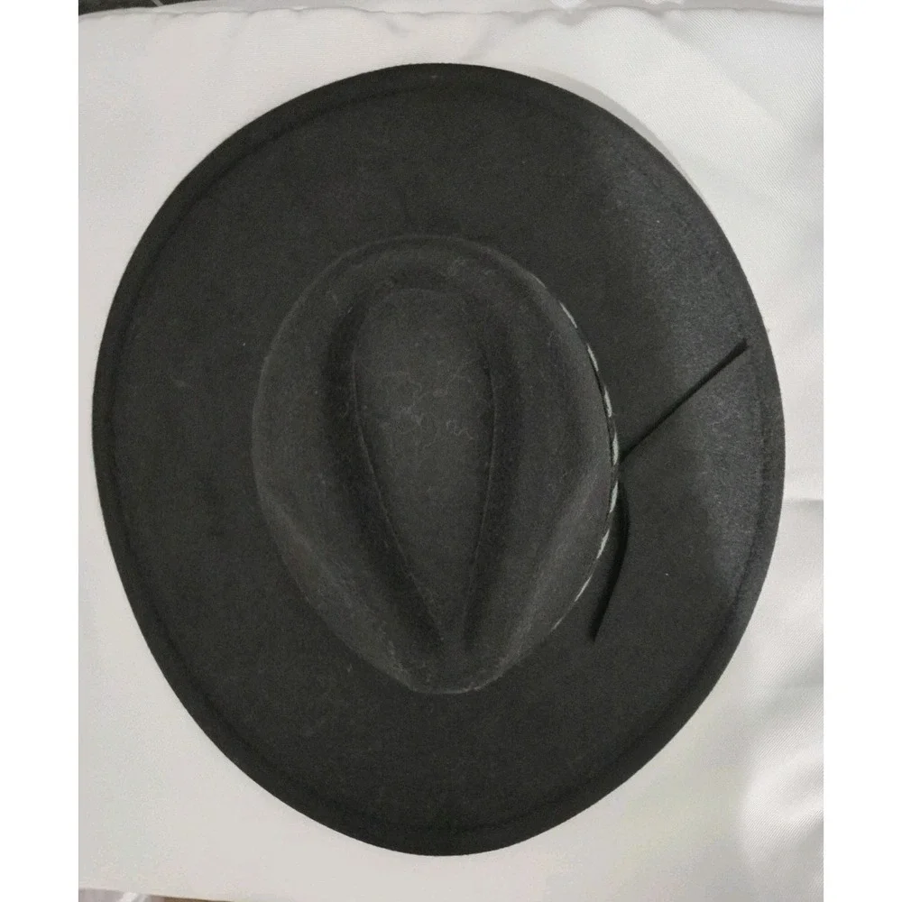 Free People Kimi Rancher Hat Black OS NWOT